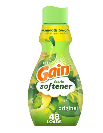 Gain Laundry Liquid Fabric Softener, Original Scent, Fabric Conditioner, 35 fl oz, 48 Loads