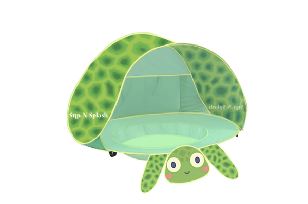 Sun N Splash Baby Tent Pool Turtle