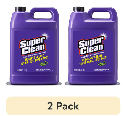 (2 pack) Super Clean Tough Task Cleaner-Degreaser - 1 Gallon | 128 Fluid Ounces