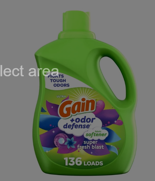 Gain Odor Defense Liquid Fabric Softener and Conditioner, Super Fresh Blast, 100 fl oz, 136 Loads