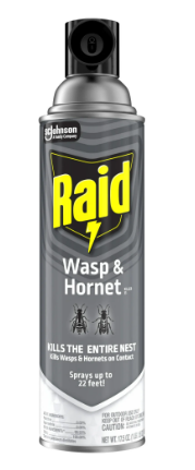 Raid Wasp & Hornet Killer, Outdoor Flying Inse Count Spray, 17.5 oz