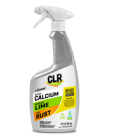 CLR Calcium Lime and Rust Remover EPA Safer Choice 22 oz Spray
