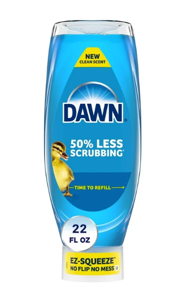 Dawn EZ-Squeeze Ultra Dish Soap Dishwashing Liquid, Original Scent, 22.0 fl oz